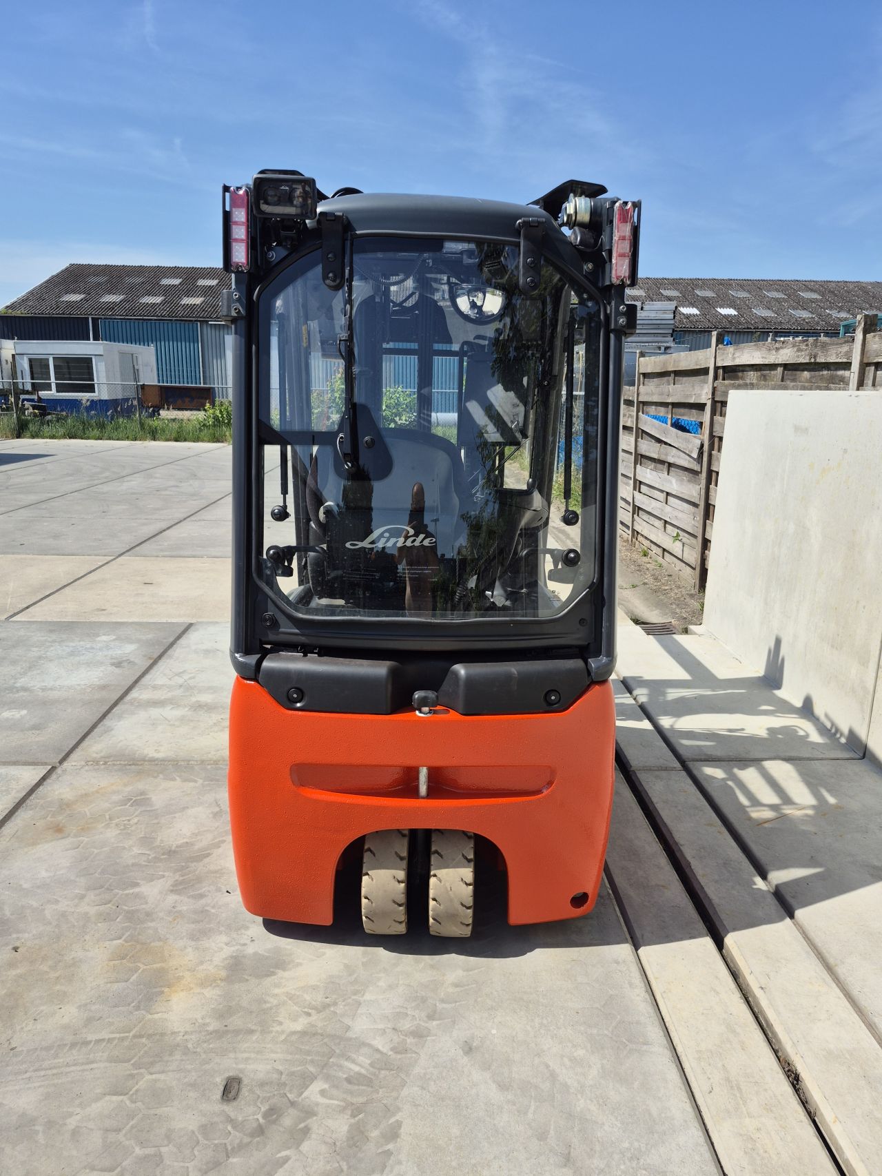 Linde E14-02 triplex sideshift vorkversteller bj 2019
