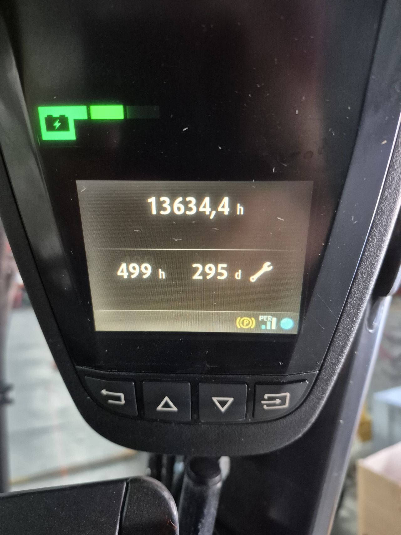 Linde E14-02 triplex sideshift vorkversteller bj 2019