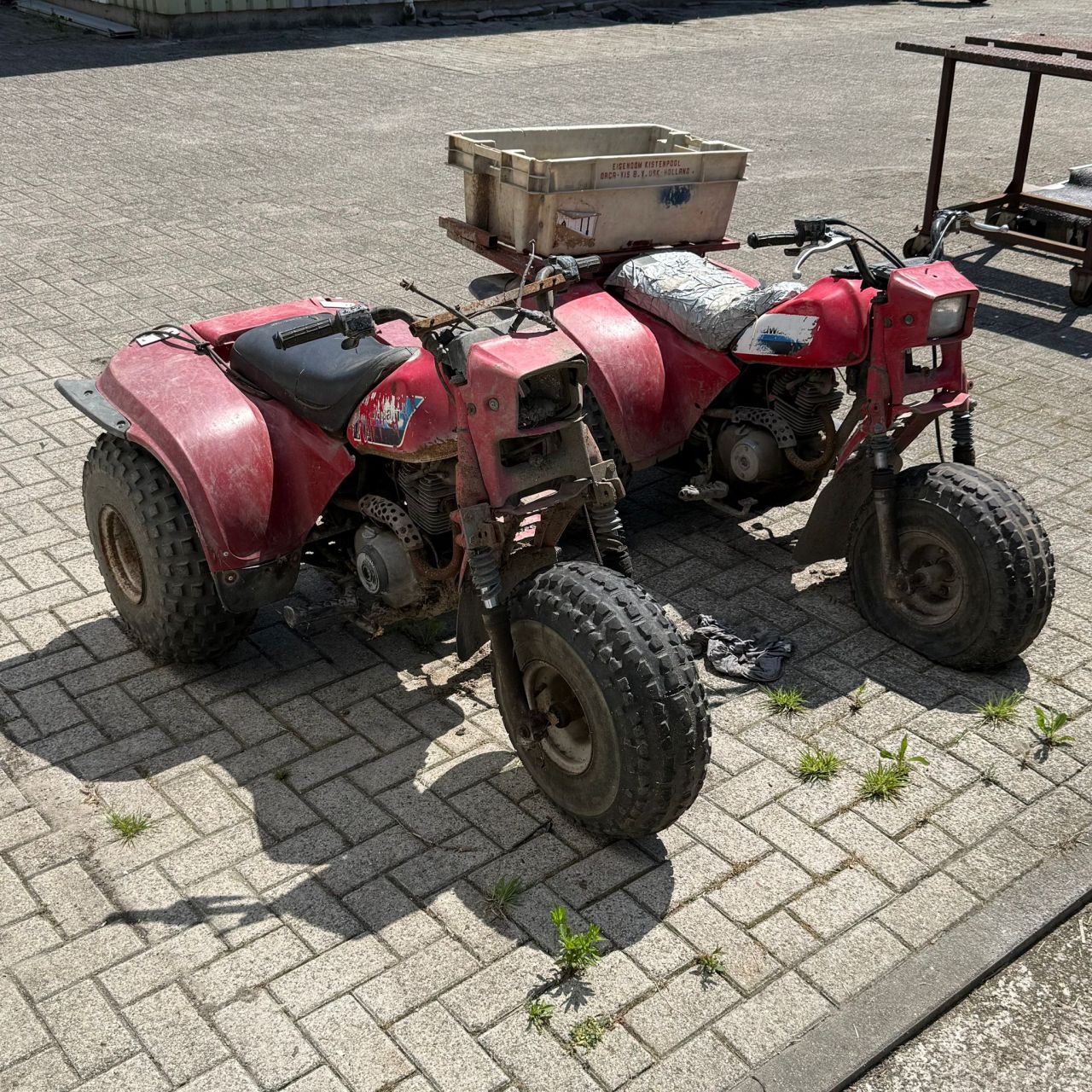 3x Kawasaki KLT160 Trike