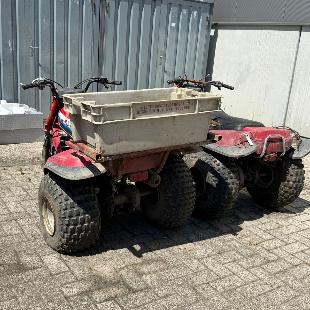 3x Kawasaki KLT160 Trike