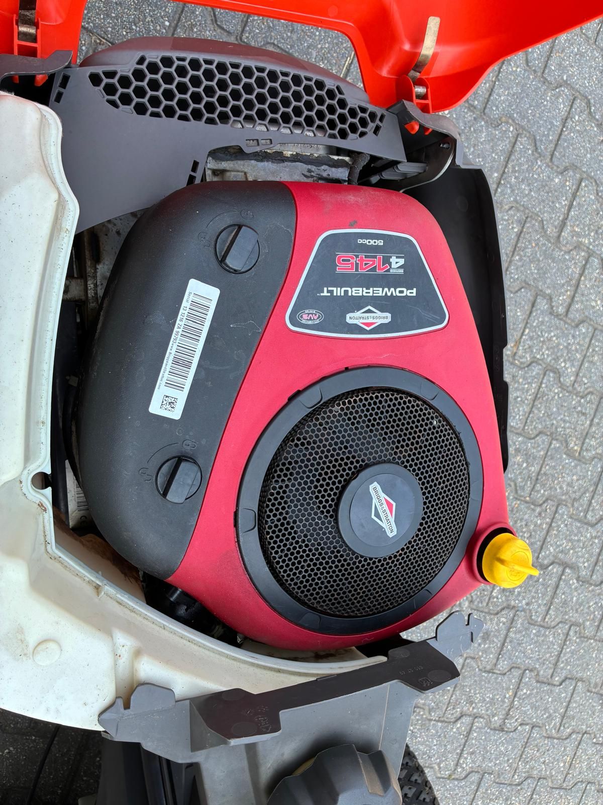 Husqvarna Rider R115C frontmaaier met 94cm combi maaidek