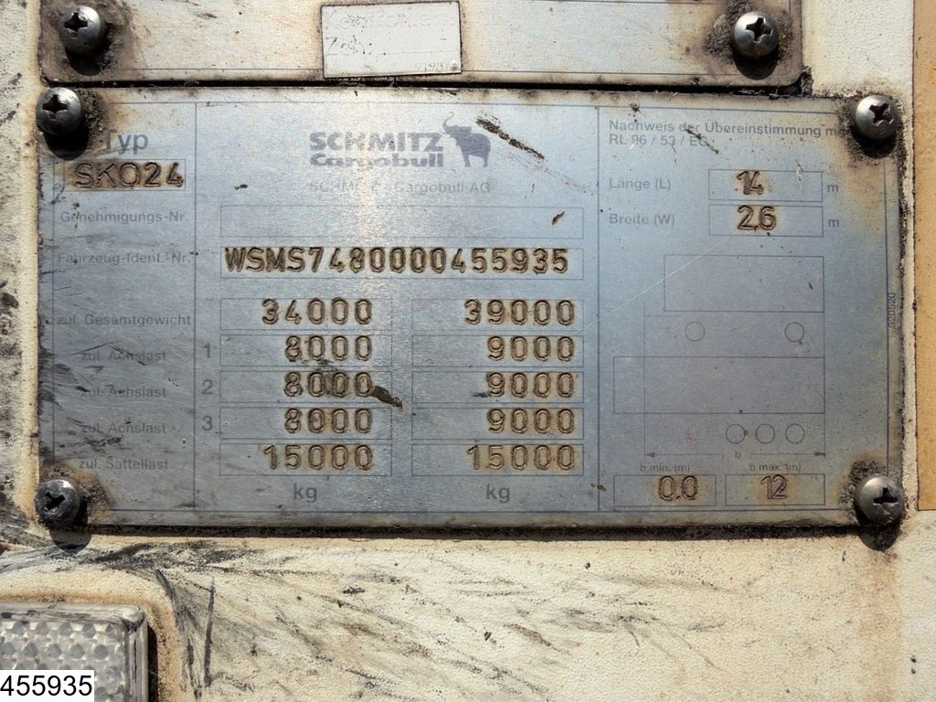 Schmitz Koel vries Carrier Maxima 1350
