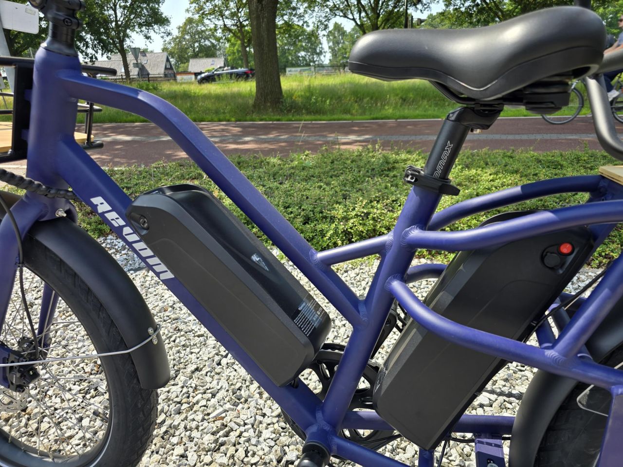 Longtail Ebike elektrische fiets cargobike duofiets