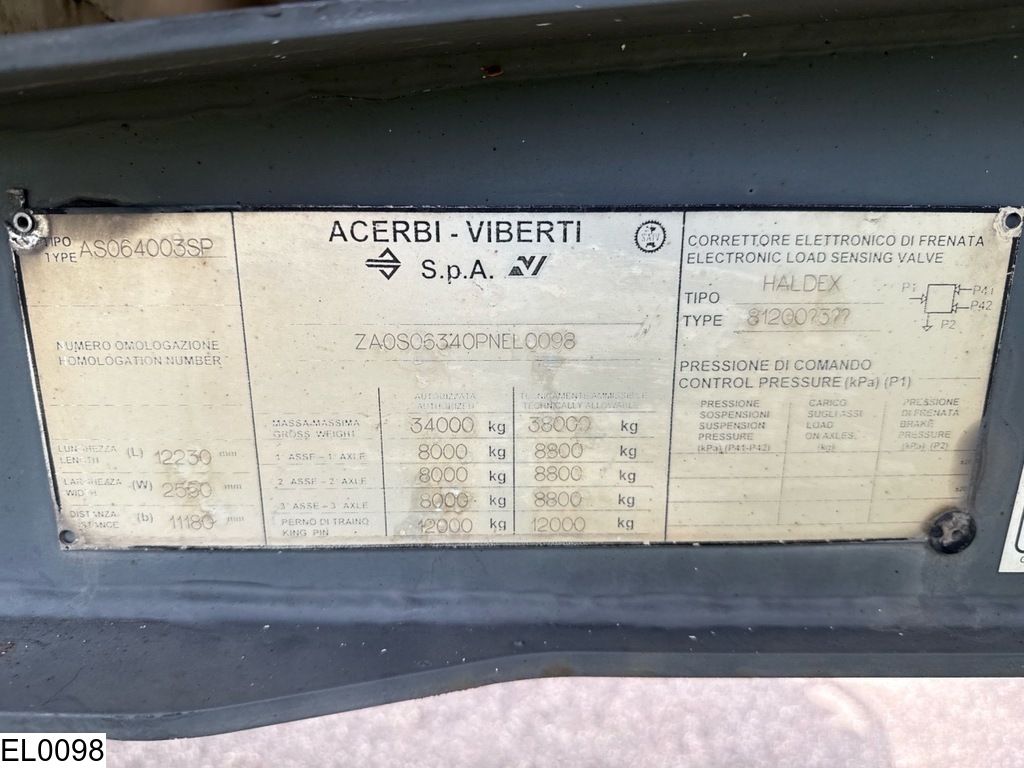Acerbi Fuel 42947 liter, 9 Comp