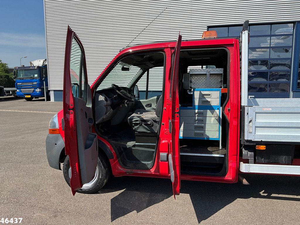 Renault Master T35 2.5 dCi DC Hiab 1,3 Tonmeter laadkraan