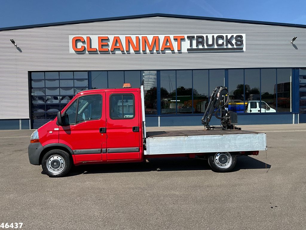 Renault Master T35 2.5 dCi DC Hiab 1,3 Tonmeter laadkraan