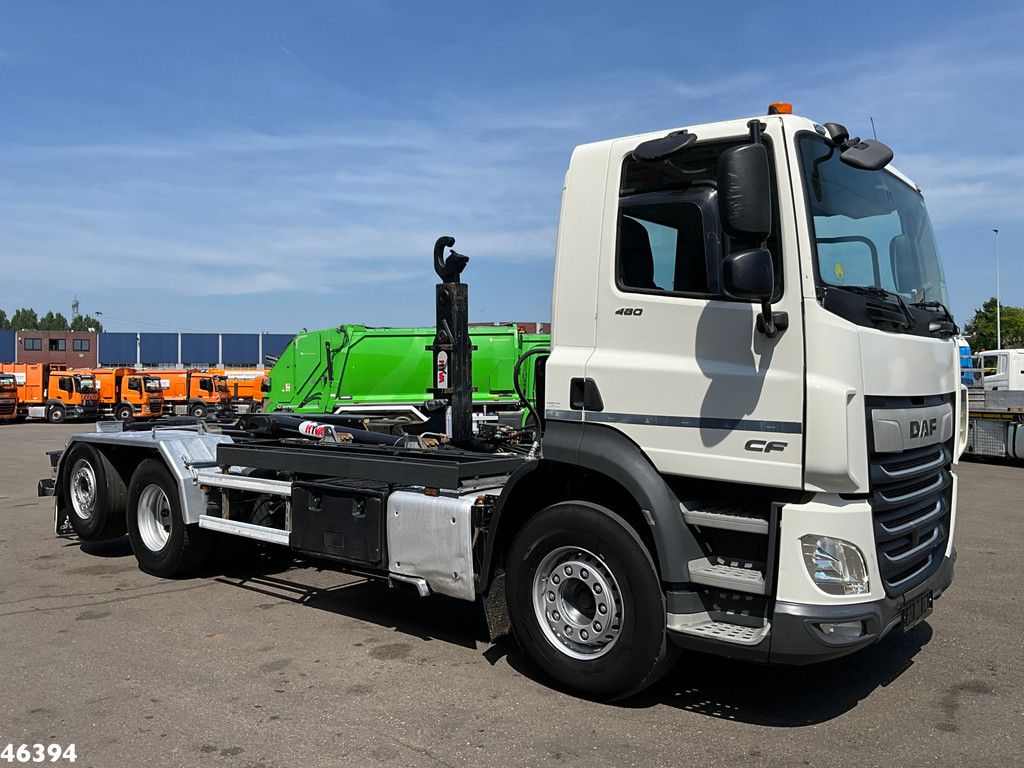 DAF FAN CF 480 Euro 6 Hyvalift 20 Ton haakarmsysteem