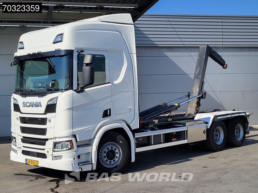 Scania R R580 6X2 NL-Truck JOAB L20-5750 containersystem Lift-axle Retarder Euro 6