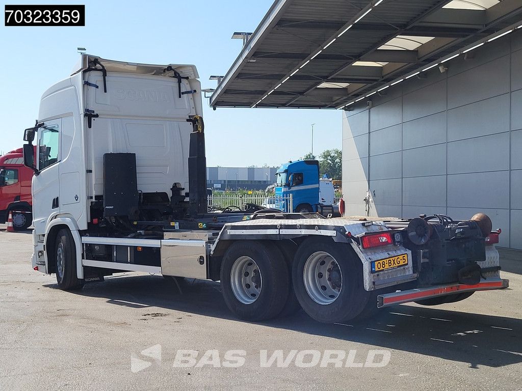 Scania R R580 6X2 NL-Truck JOAB L20-5750 containersystem Lift-axle Retarder Euro 6