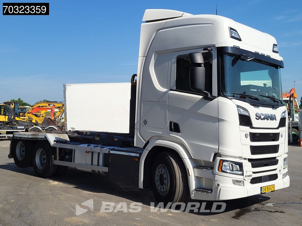 Scania R R580 6X2 NL-Truck JOAB L20-5750 containersystem Lift-axle Retarder Euro 6