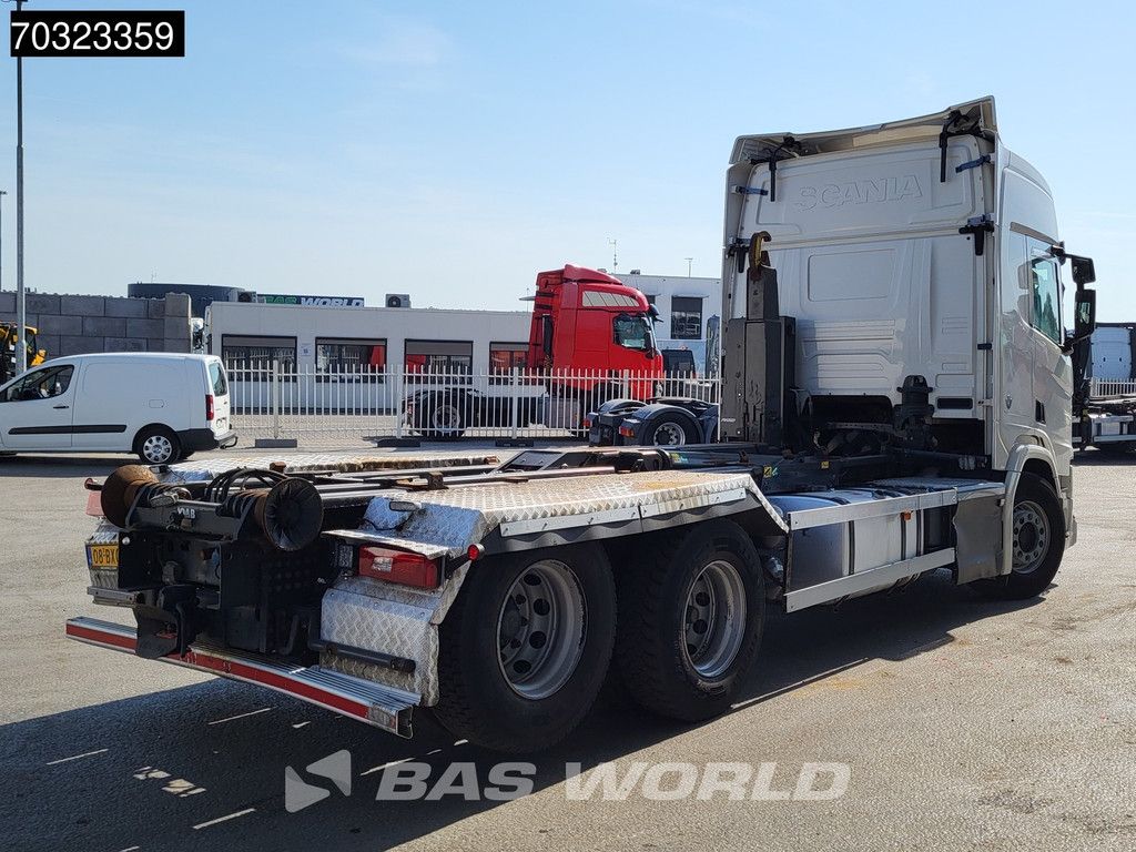 Scania R R580 6X2 NL-Truck JOAB L20-5750 containersystem Lift-axle Retarder Euro 6