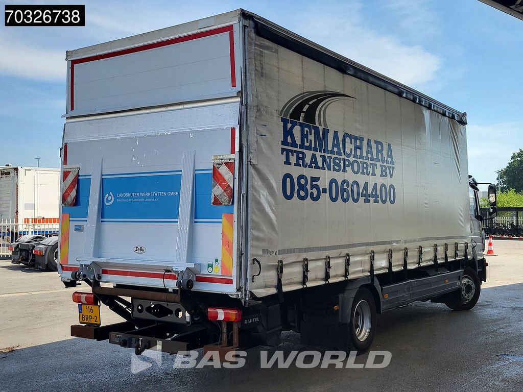 Mercedes Atego Atego 1223 4X2 12tons NL-Truck Curtainsides 1500kg Ladebordwand Airco Euro 6