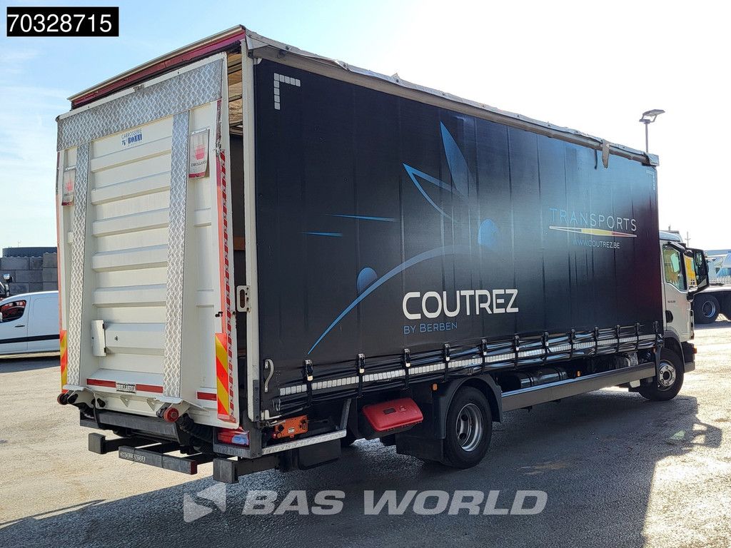 MAN TGL 12.220 4X2 12tonner curtainsider 2000kg Ladebordwand Automatic Airco Euro 6