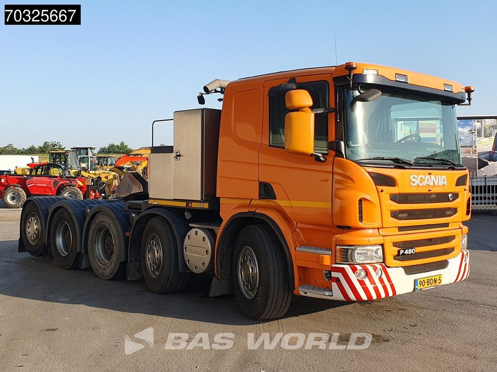 Scania P 480 10X4 150T! Full-Air Retarder Lift+Lenkachse Standklima Leder