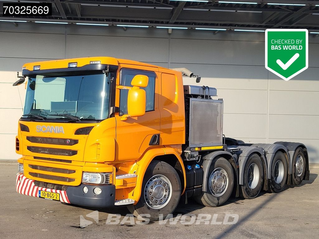 Scania P P450 10X4 150T! Full-Air Retarder Lift+Lenkachse Standklima Leder