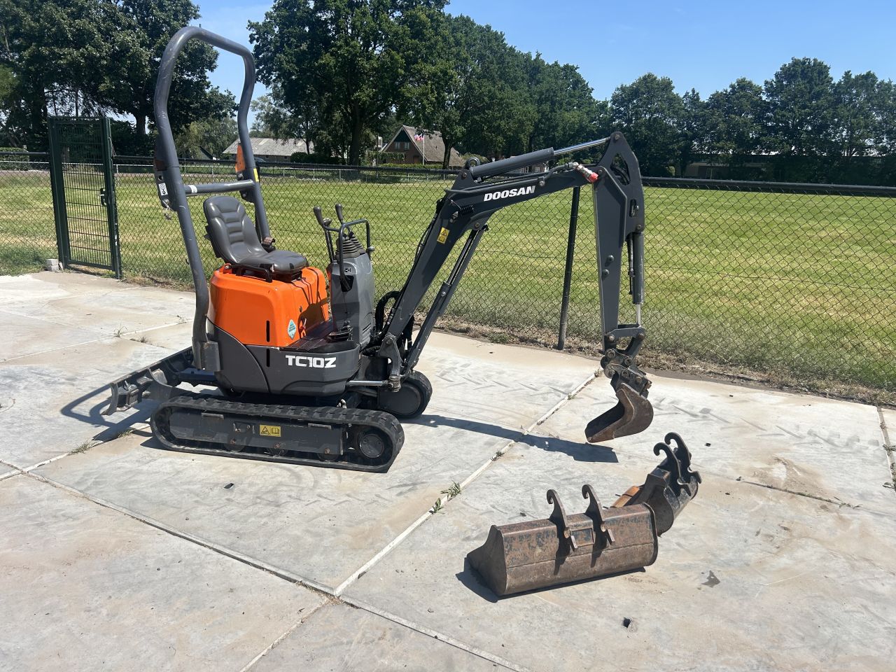 Hele Mooie Doosan minigraver 1,2ton. (2021)
