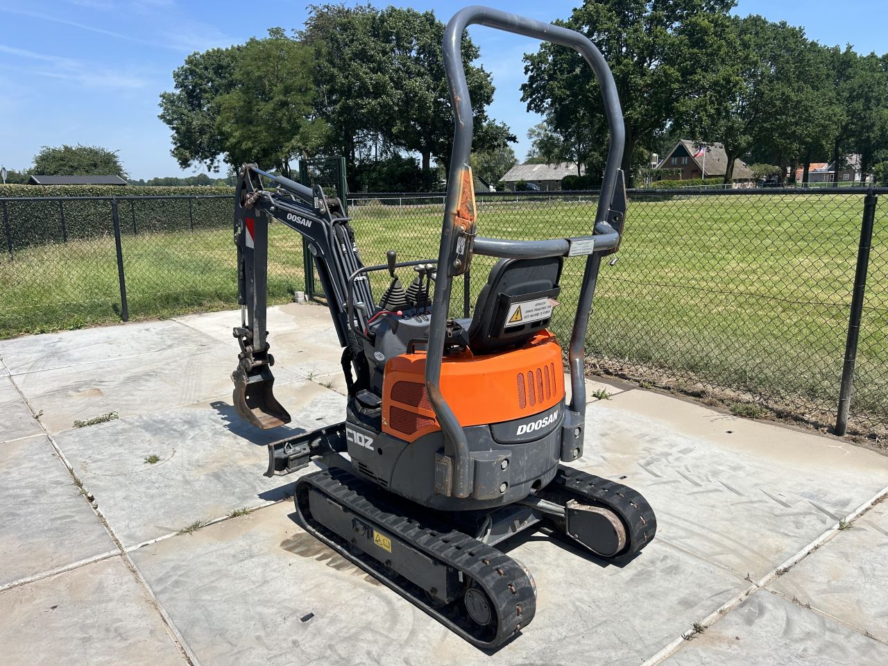 Hele Mooie Doosan minigraver 1,2ton. (2021)