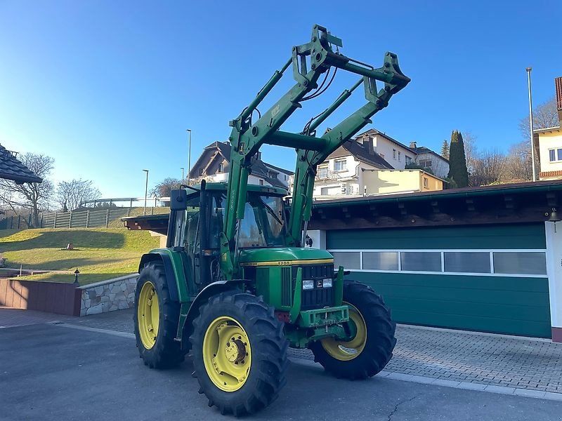John Deere 6200 Allrad mit Frontlader TÜV 40km/h ä 6100 6300 6