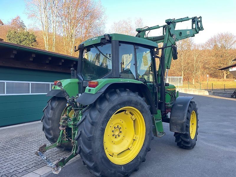 John Deere 6200 Allrad mit Frontlader TÜV 40km/h ä 6100 6300 6