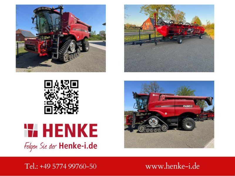 Case IH AF Axial Flow 7240 auf Kettenlaufwerk Schneidwerk 9,15m un