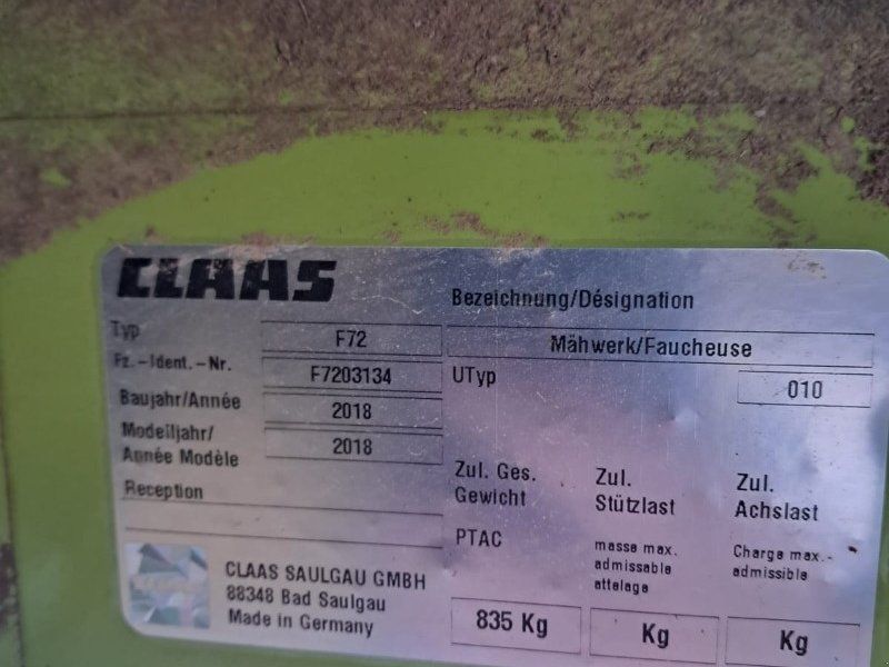 Claas Disco 3200F Profil