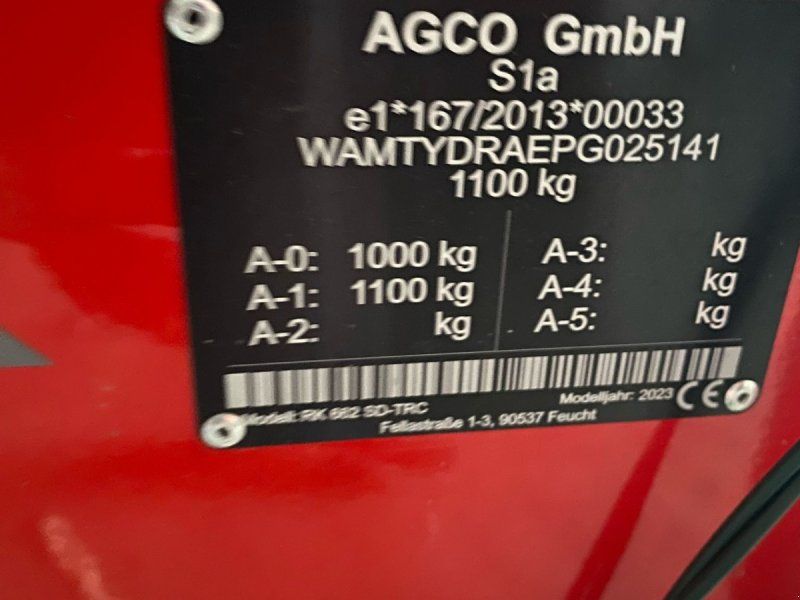 Massey Ferguson RK 662 SD-TRC