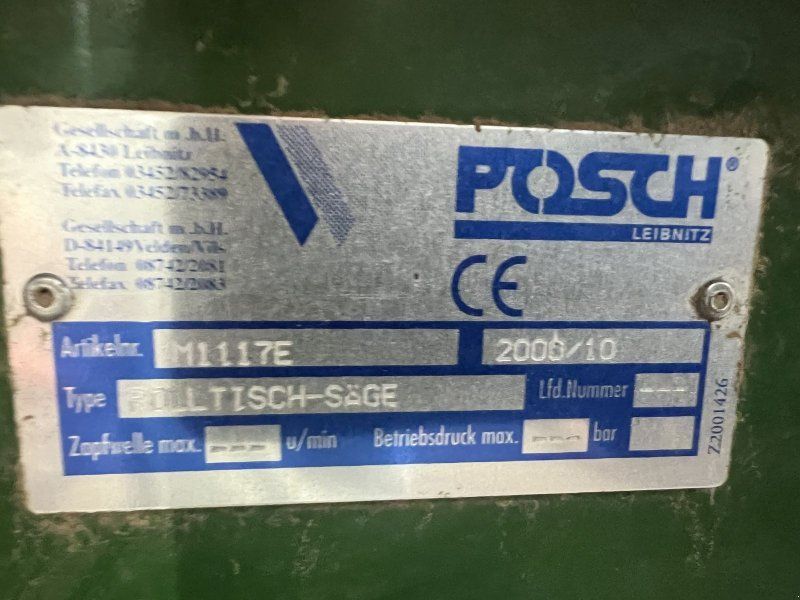 Posch Rolltisch Kreis 700