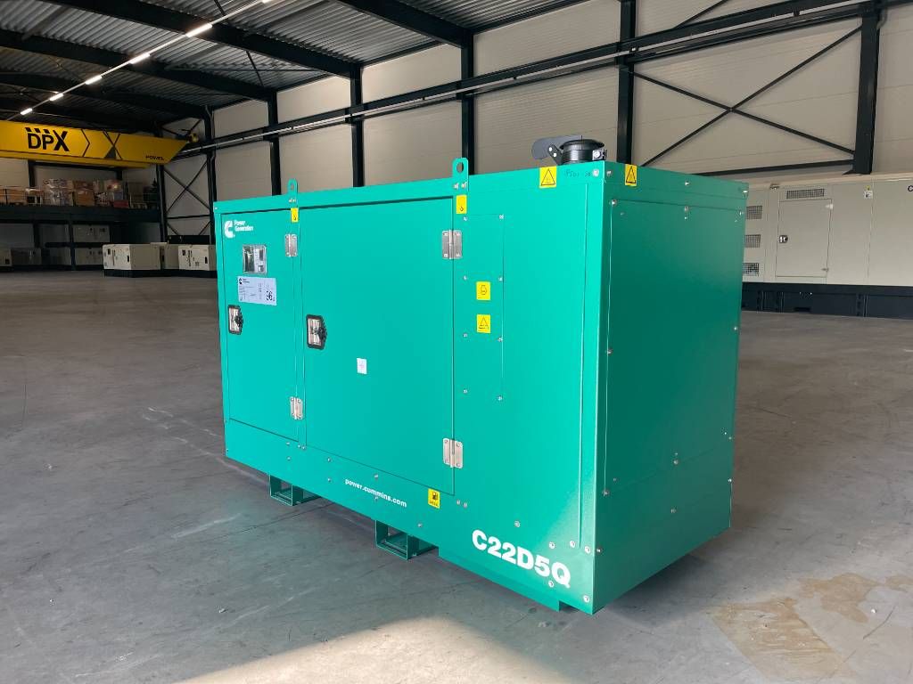Cummins C22D5Q - 22 kVA Generator - DPX-18501-Q