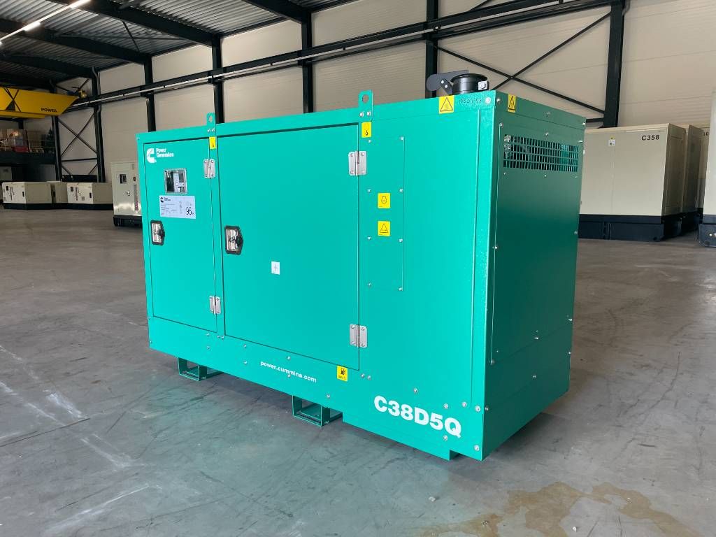 Cummins C38D5Q - 38 kVA Generator - DPX-18504-Q
