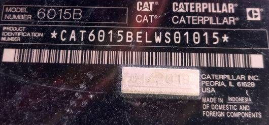 CAT 6015B (Abu Dhabi - available in few weeks)