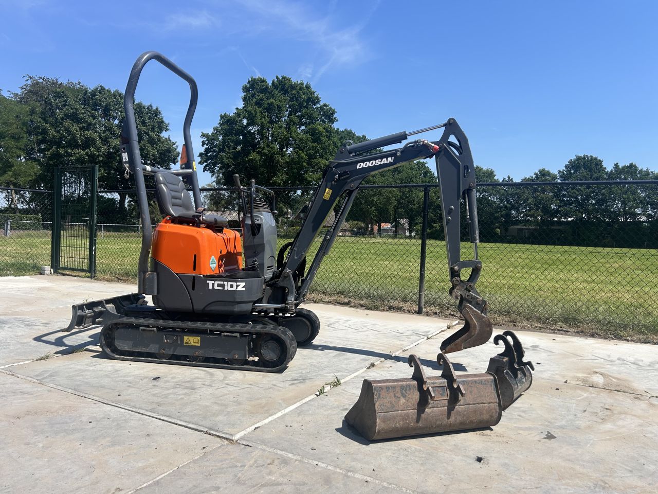Zeer nette Doosan TC 10z 1.2 TON (2021)