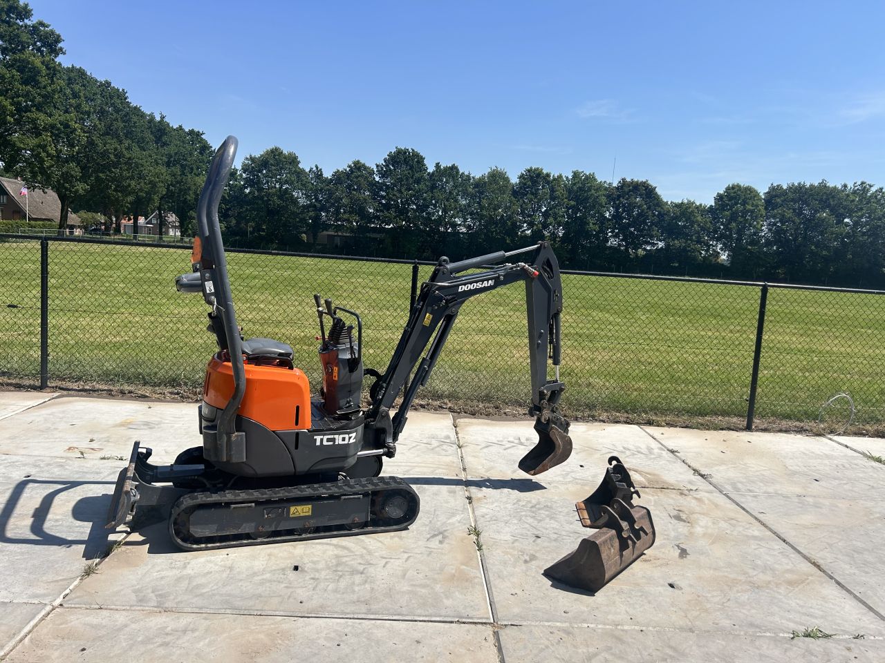 Zeer nette Doosan TC 10z 1.2 TON (2021)