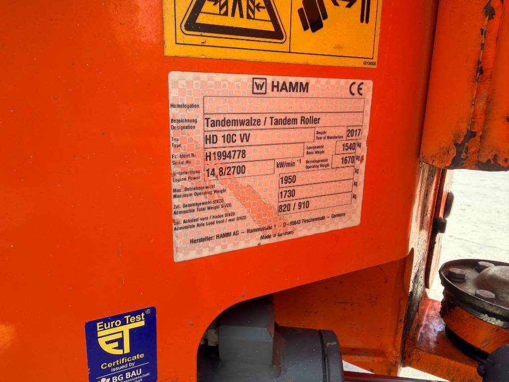 Hamm HD10 C VV