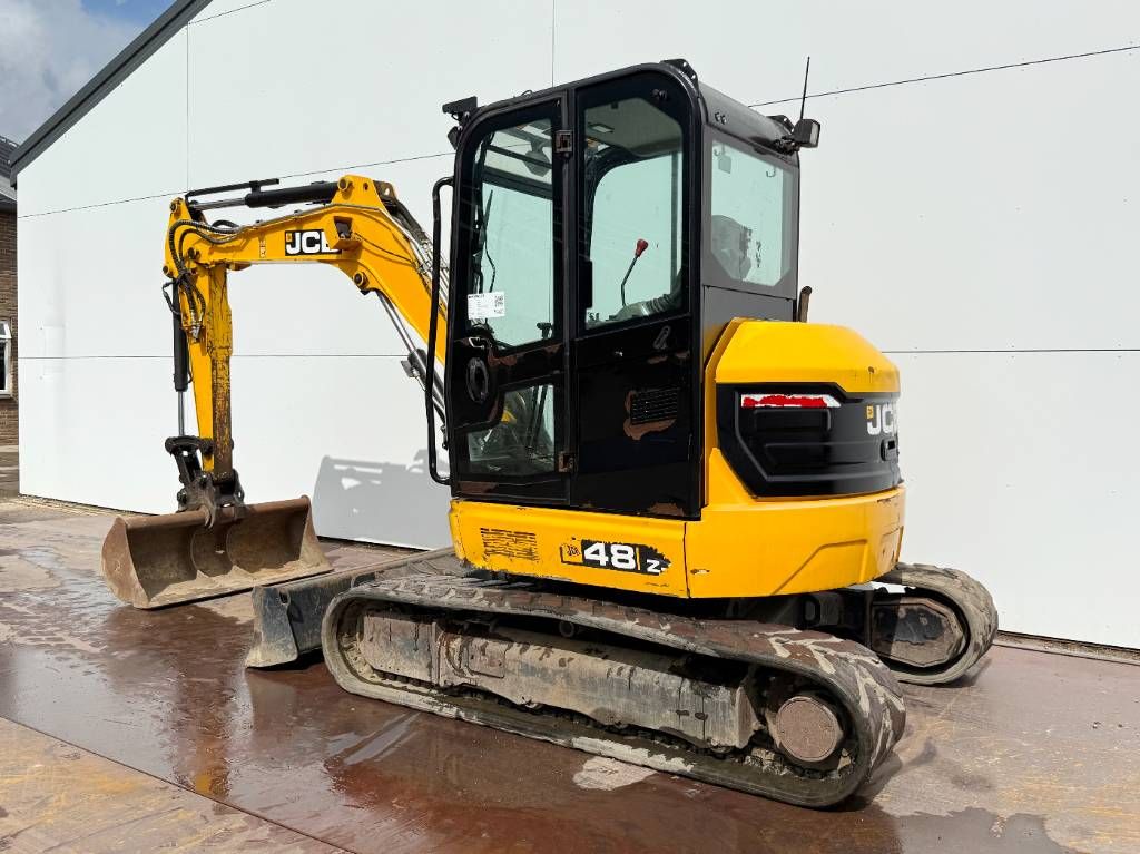 JCB 48Z-1 - Hammer Lines / Quick Coupler