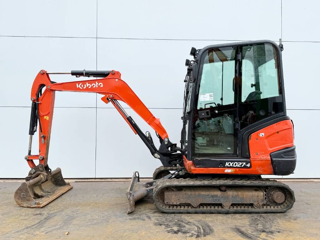 Kubota KX027-4 - Hammer Lines / Quick Coupler