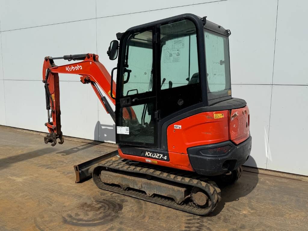 Kubota KX027-4 - Hammer Lines / Quick Coupler