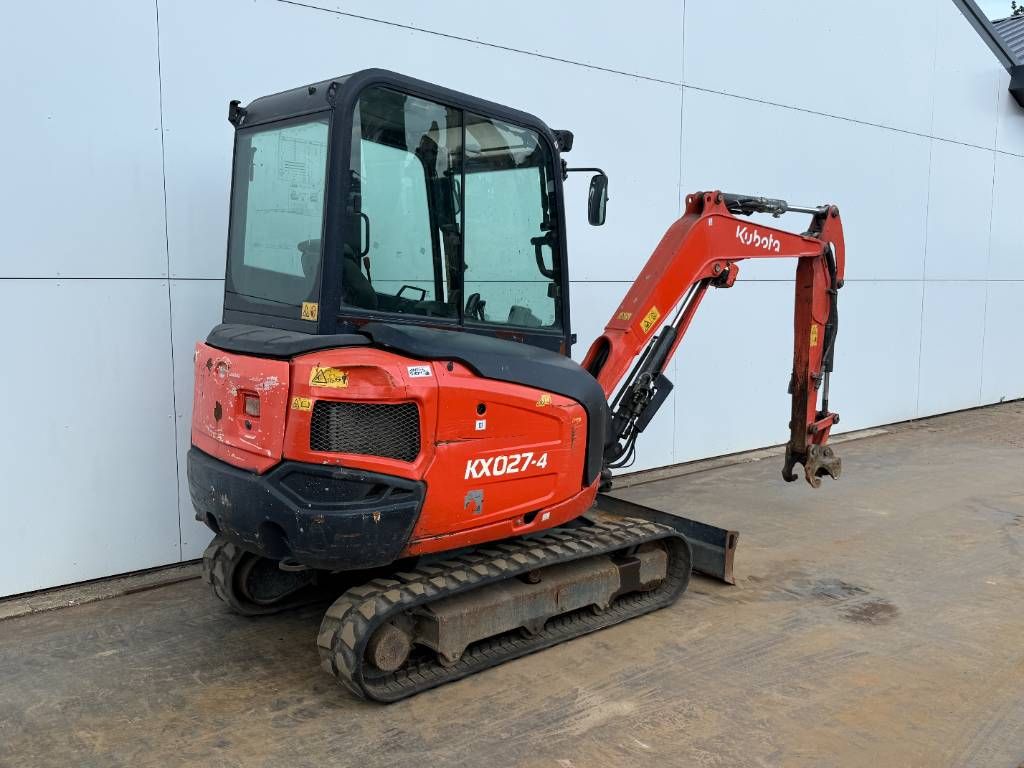 Kubota KX027-4 - Hammer Lines / Quick Coupler