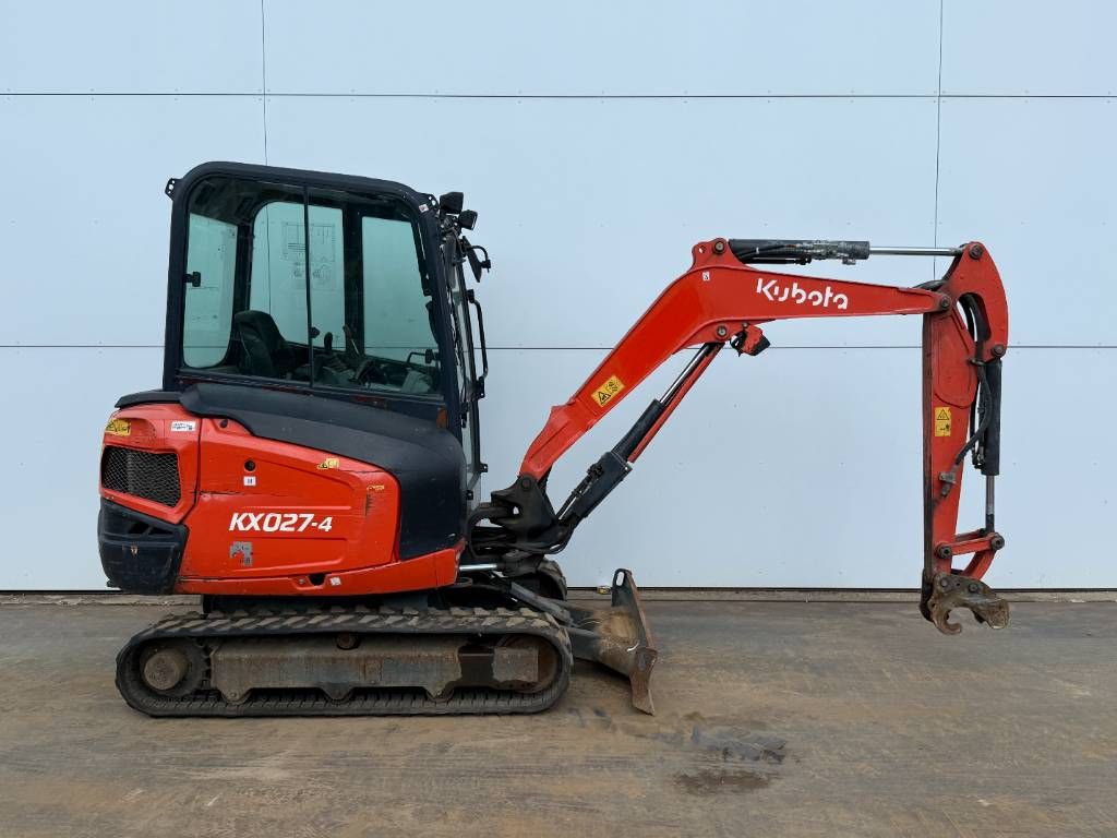 Kubota KX027-4 - Hammer Lines / Quick Coupler