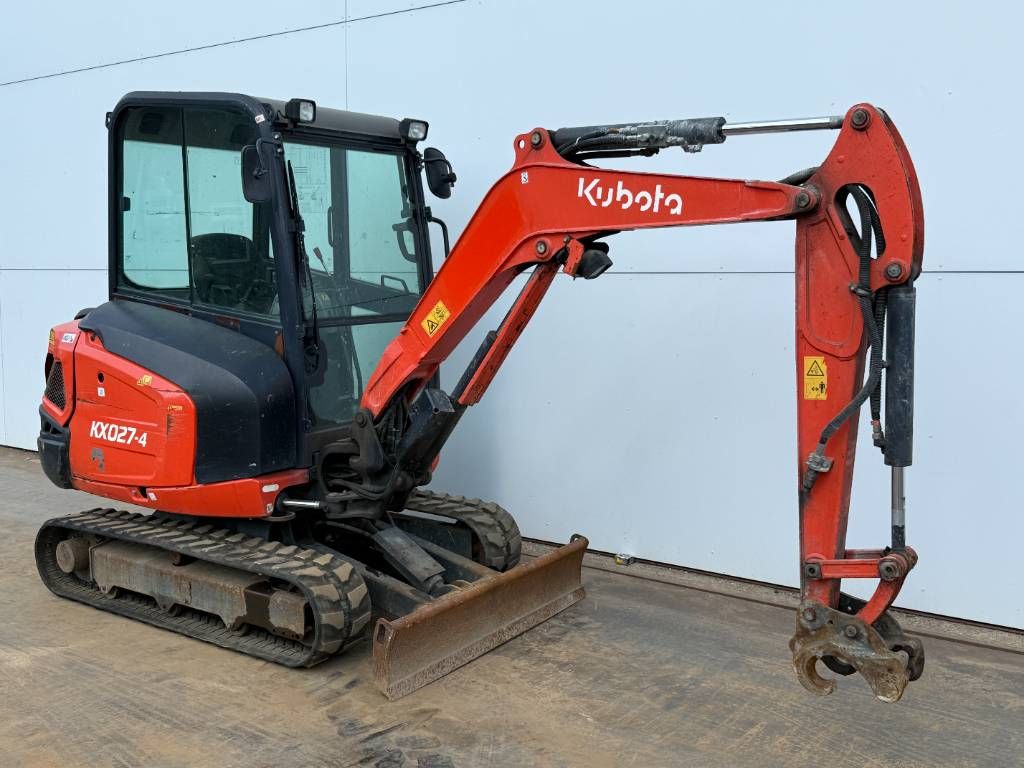 Kubota KX027-4 - Hammer Lines / Quick Coupler