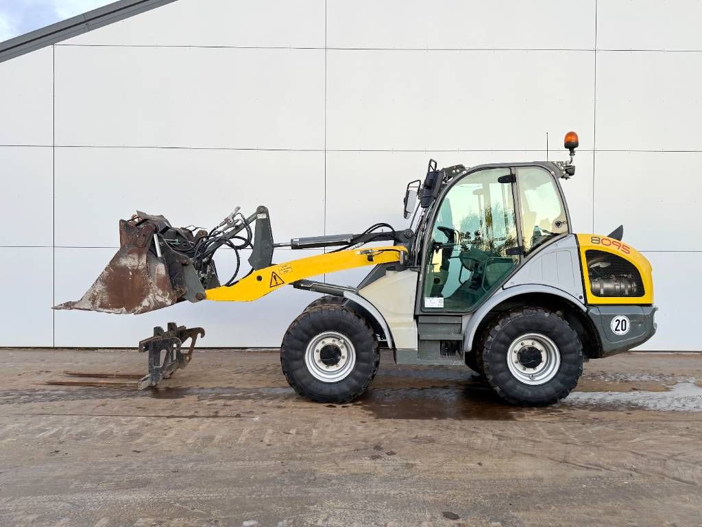 Wacker Neuson Kramer 8095 4 Wheel Steering / Bucket + Forks