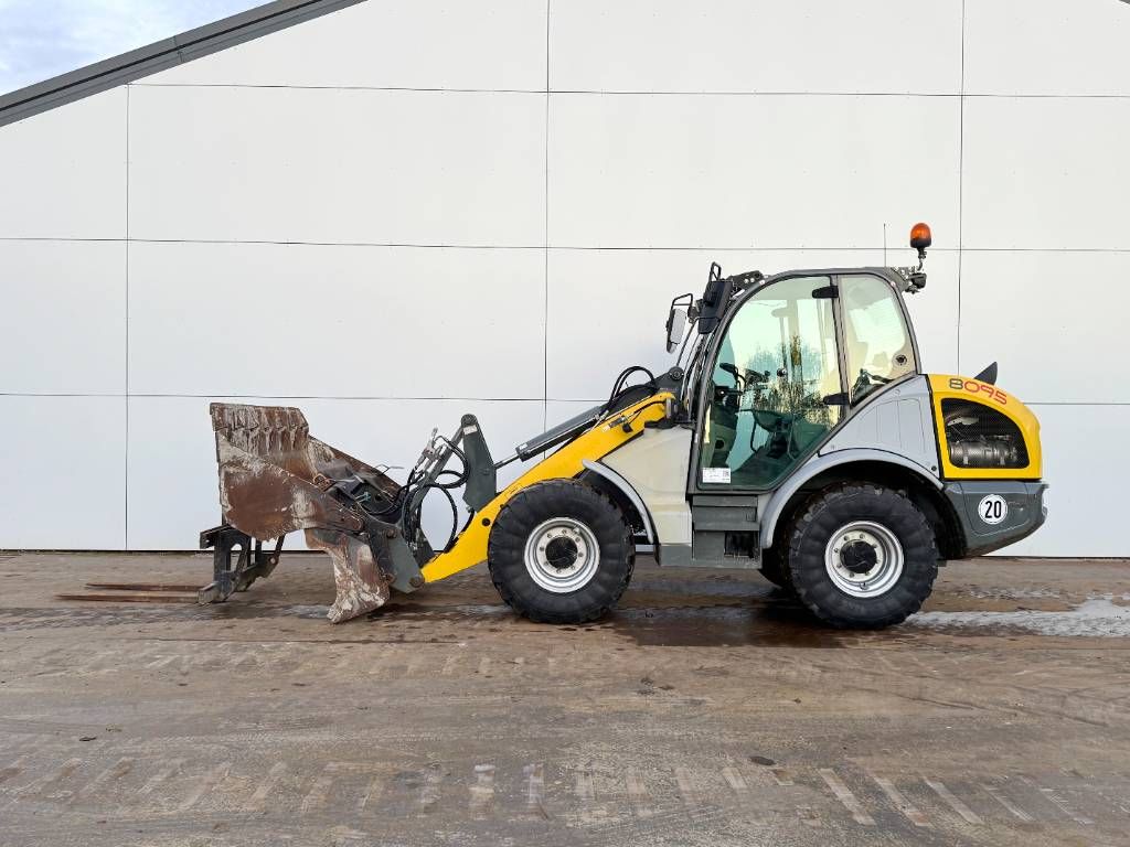 Wacker Neuson Kramer 8095 4 Wheel Steering / Bucket + Forks