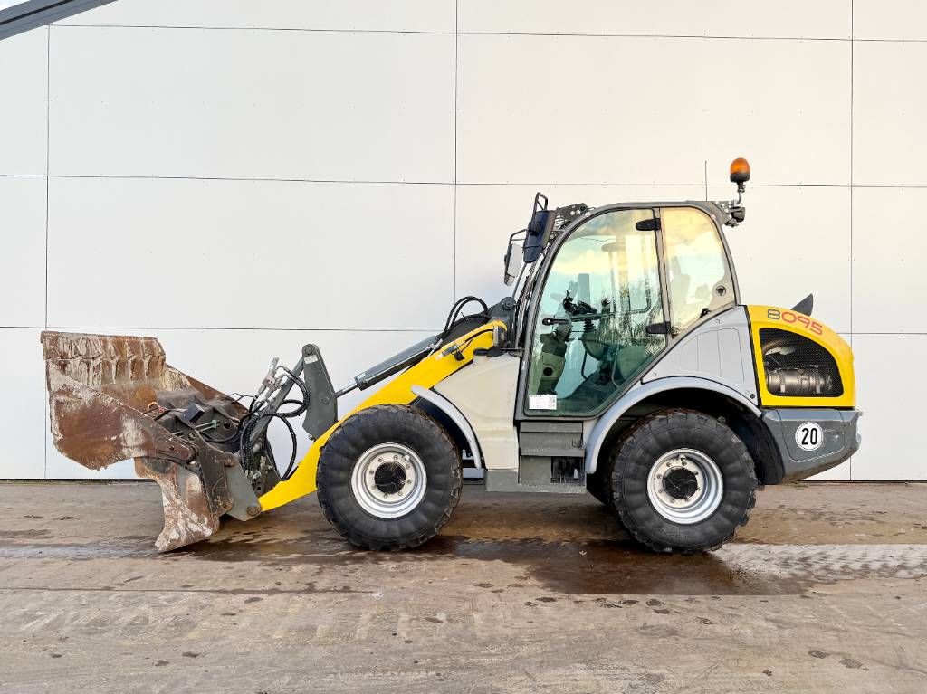 Wacker Neuson Kramer 8095 4 Wheel Steering / Bucket + Forks