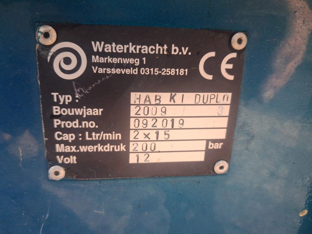 Waterkracht HAB DUPLO 2 hogedrukreiniger/onkruidbestrijding/stoomclaener