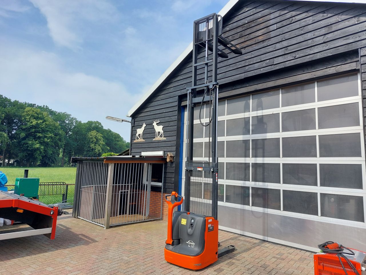 Stapelaar linde L12 3 delige mast 450 cm