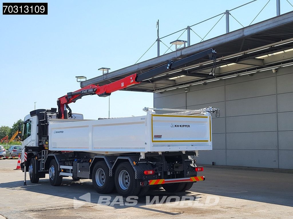 Volvo FMX FMX 420 8X4 NEW RHD! Fassi F145Z.0.22 E-ACTIVE Crane 13m3 KH-Kipper VEB+ Euro 6
