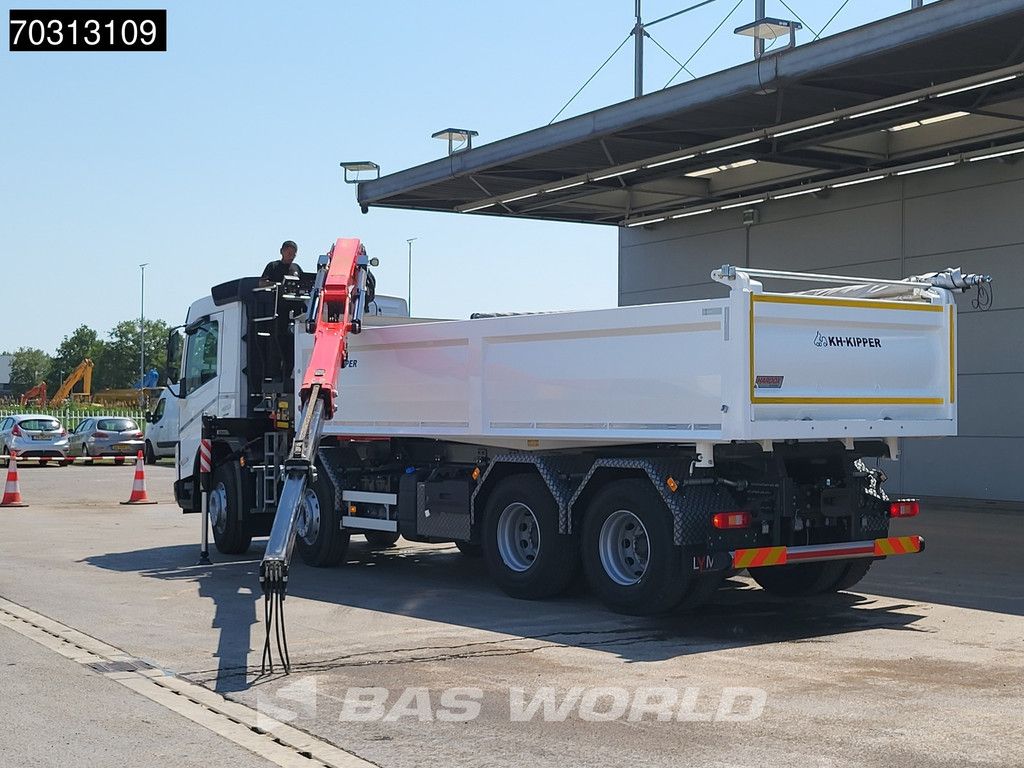 Volvo FMX FMX 420 8X4 NEW RHD! Fassi F145Z.0.22 E-ACTIVE Crane 13m3 KH-Kipper VEB+ Euro 6