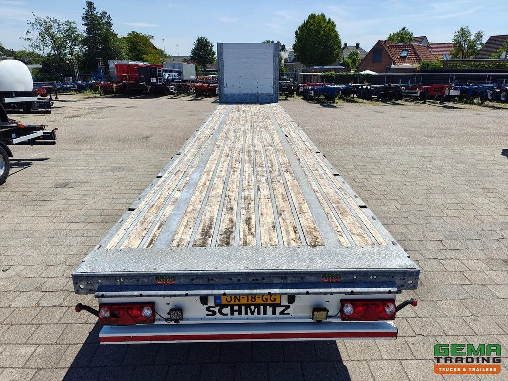 Schmitz Cargobull SCB*S3T HD platform 13.6m - HH Floor - Galvanized - Stake pockets - Lift Axle - Schmitz Axles Disc Brake - 09/2026 MOT