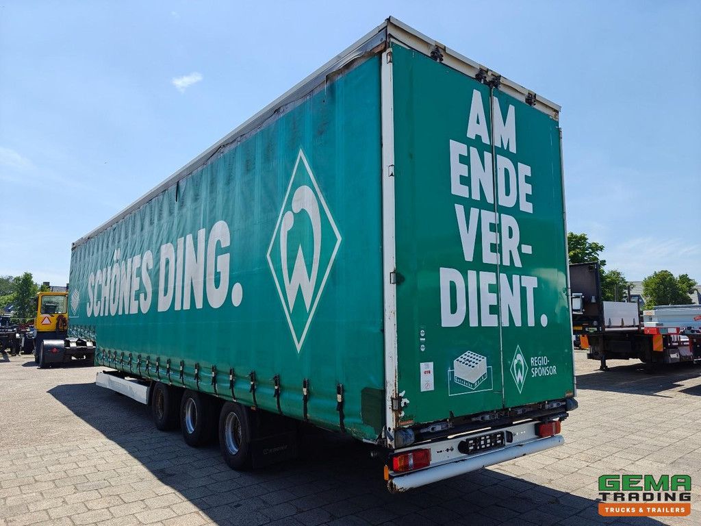 Krone SD Sliding curtains 13.6 - Semi-low loader - Pop-up roof - BPW axles drum brake