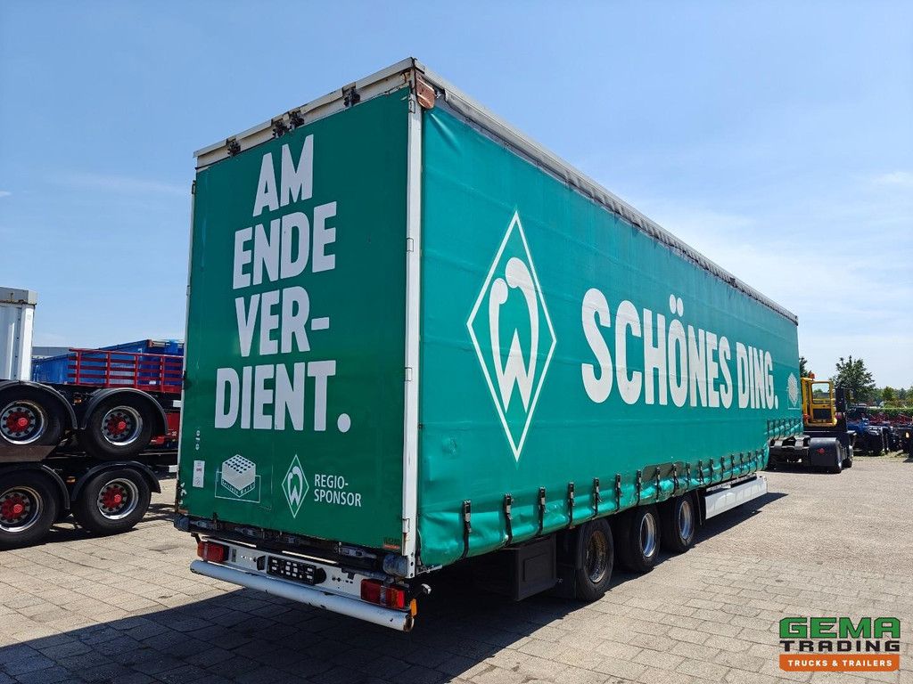 Krone SD Sliding curtains 13.6 - Semi-low loader - Pop-up roof - BPW axles drum brake