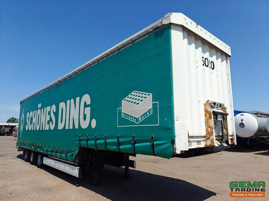 Krone SD Sliding curtains 13.6 - Semi-low loader - Pop-up roof - BPW axles drum brake